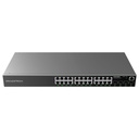 GWN7803PH-Pro, Switch PoE Administrable capa 2, 24 x GigaEth PoE/PoE+/PoE++ y 2 x 10Giga SFP+, 471.4w, 60w máx puerto PoE