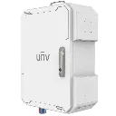 SMBOX01R-AC, Caja IP56, gestión inteligente, 8 x Eth PoE af/at, 100v-240v, ventilador, NVR , Router, Luces, hasta 8 cámaras, 1 HDD hasta 16TB