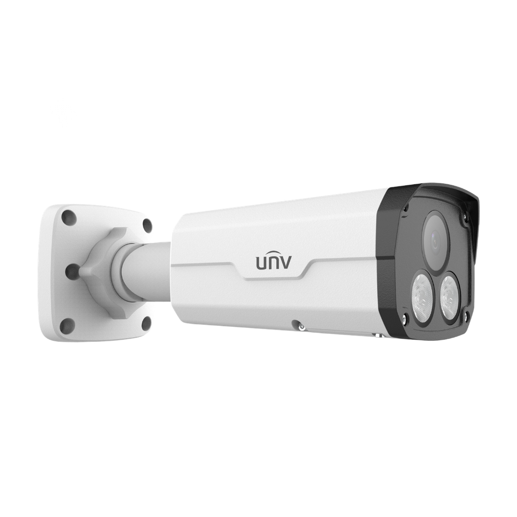 IPC2225SE-DF40K-WL-I0, Camara IP Bullet 5 MP, Lente 4mm, IR 30m, Exterior IP67, metálica IK10, Ultra265, Serie Prime III