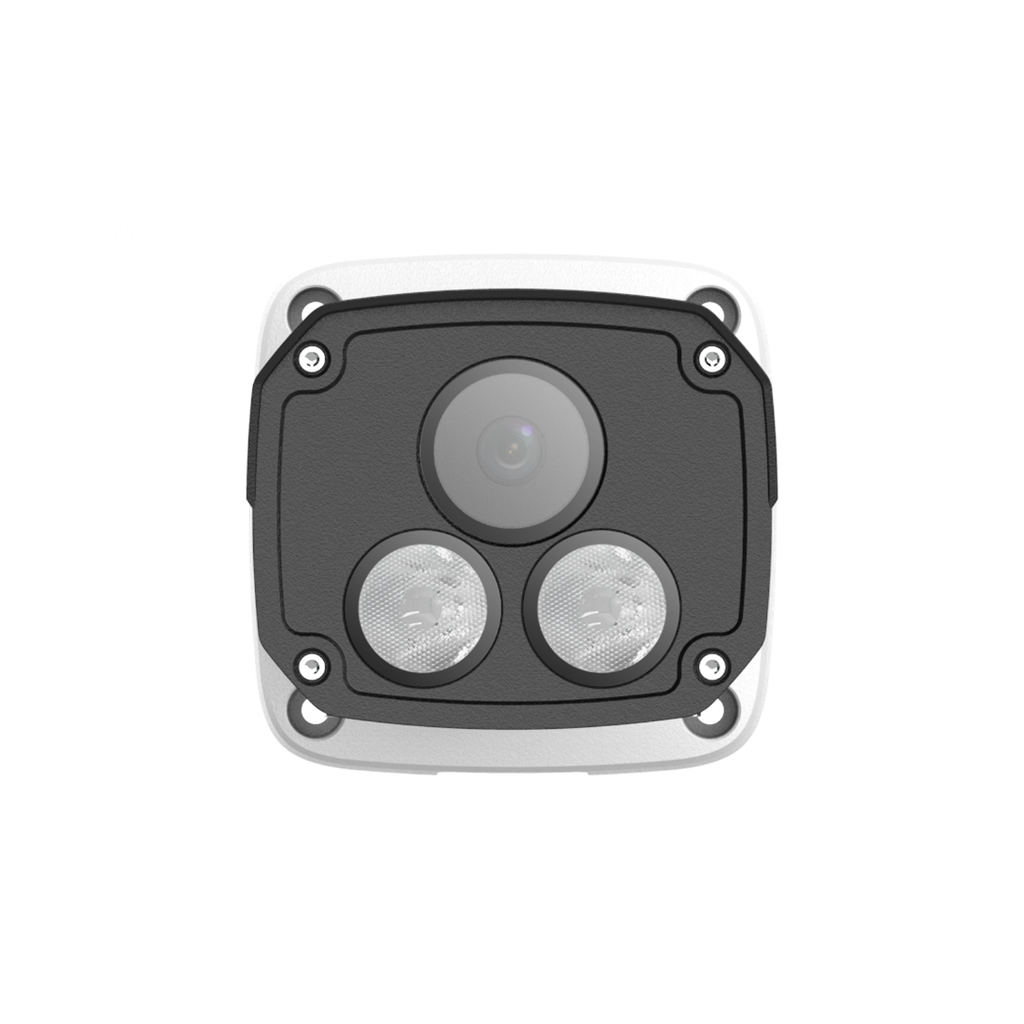 IPC2225SE-DF40K-WL-I0, Camara IP Bullet 5 MP, Lente 4mm, IR 30m, Exterior IP67, metálica IK10, Ultra265, Serie Prime III
