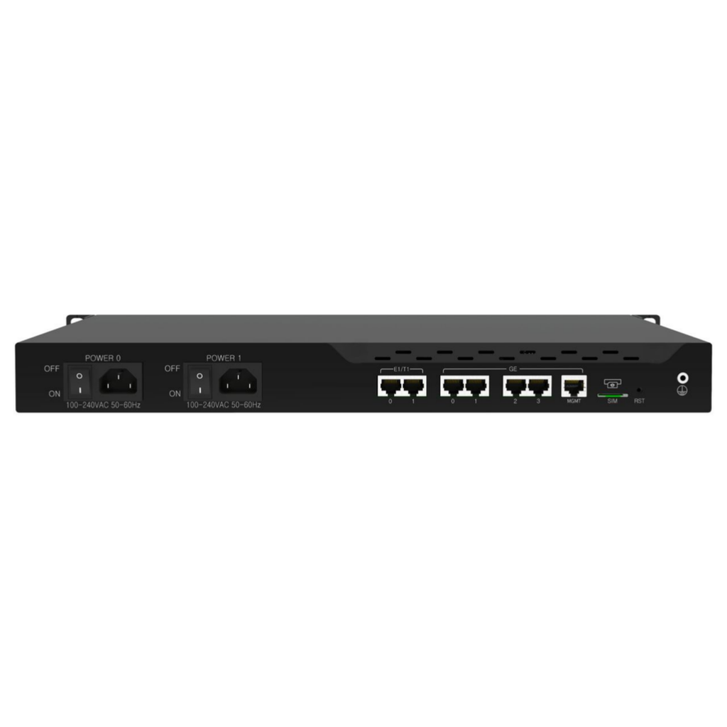 SBC1000, Session Border Controller, de 50 a 500 sesiones SIP y de 50 a 200 transcodificaciones, redundancia activa, QoS, ruta estática, NAT traversal