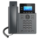 GRP2602, Teléfono IP, 4 cuentas SIP, 2 líneas, No PoE