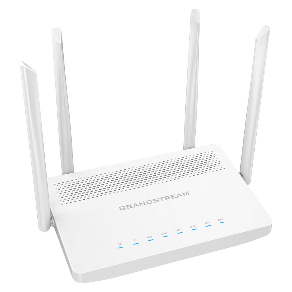 GWN7052, Router WiFi ac, 5xGigaEth, MIMO 2x2, DualBand 1,27 Gbps, 100 conexiones, Mesh, QoS, VPN, GWN.cloud