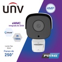 IPC744SR5-PF40-32G, Cámara IP Pan/Tilt, 4 MP, Analítica IR 50m, PoE, ONVIF, Int/Ext