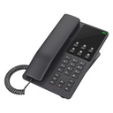 GHP621W, Teléfono Hotelero IP Negro, WiFi, 2 cuentas SIP 2 líneas, GDMS, no soporta PoE