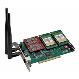 AX2G4A, ATCOM tarjeta con interface PCI, slots GSM y 4 FXO