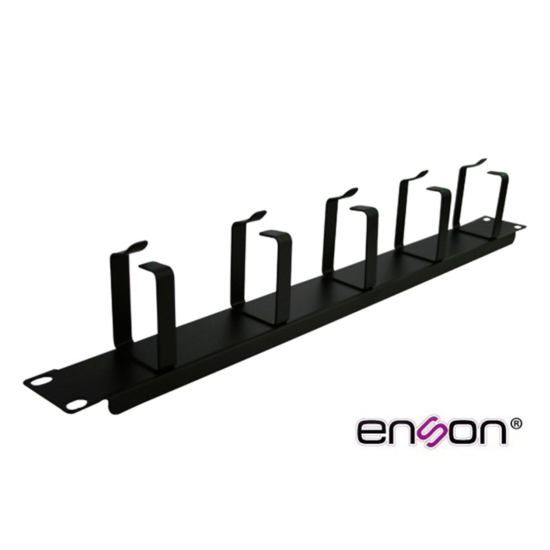 ENS-CMM14, Organizador metálico horizontal 1UR de cuatro anillos