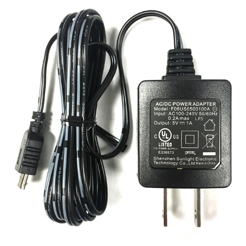 5V-1A-PSU, Adaptador de 5Vdc 1A