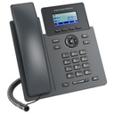 GRP2601, Teléfono IP 2 cuentas SIP 2 líneas, No PoE