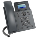 GRP2601P, Teléfono IP, 2 cuentas SIP, 2 líneas, PoE, No incluye PSU