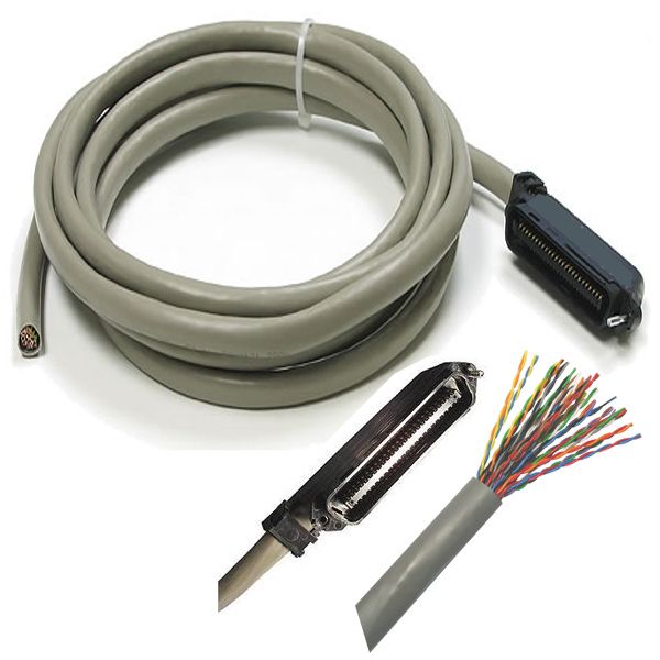 AMP-25-2M, Cable multipar 25 pares 2m, conector Amphenol macho