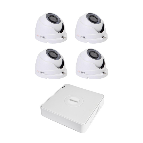 PAQUETE 5 (CCTV) 1 S04TURBO Y 4 LB7TURBO (No incluye accesorios)