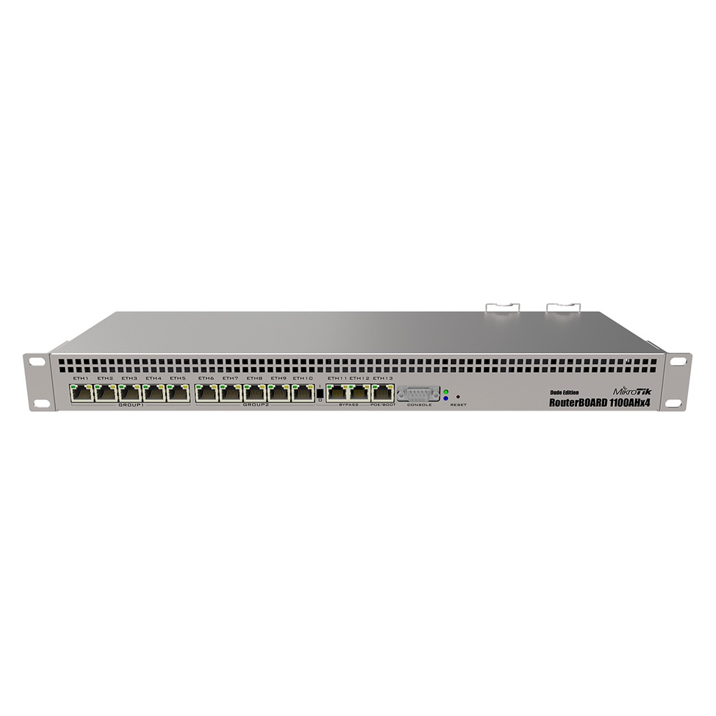 RB1100Dx4, RB110AHx4-DUDE, RB Dude Edition 4 nucleos 1.4Ghz 13 EthGb 1GB RAM