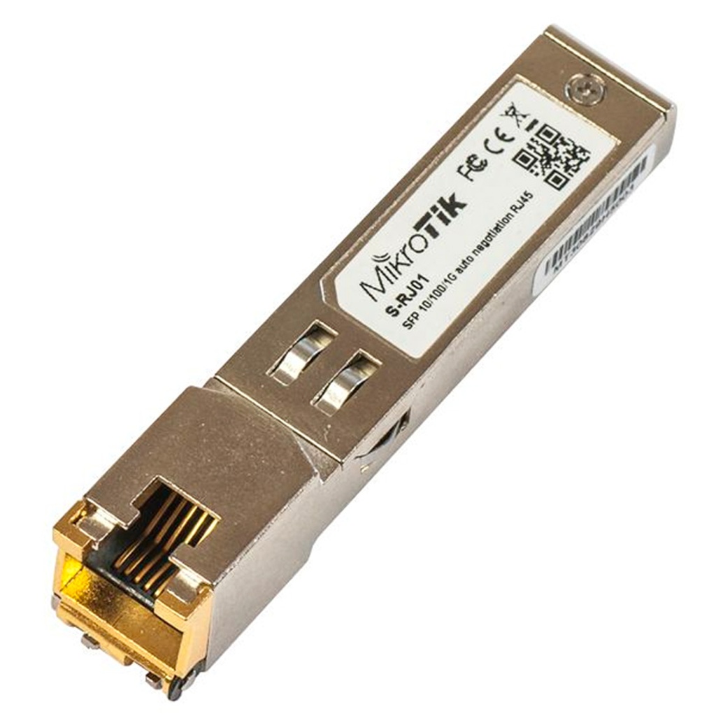 S-RJ01, Módulo de cobre RJ45 de 1 Gb compatible con puertos SFP