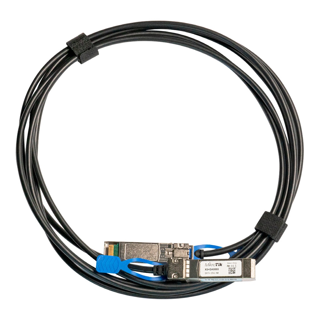 XS+DA0003,  Cable de conexión directa 3 Metros SFP/SFP+/SFP28 1G/10G/25G