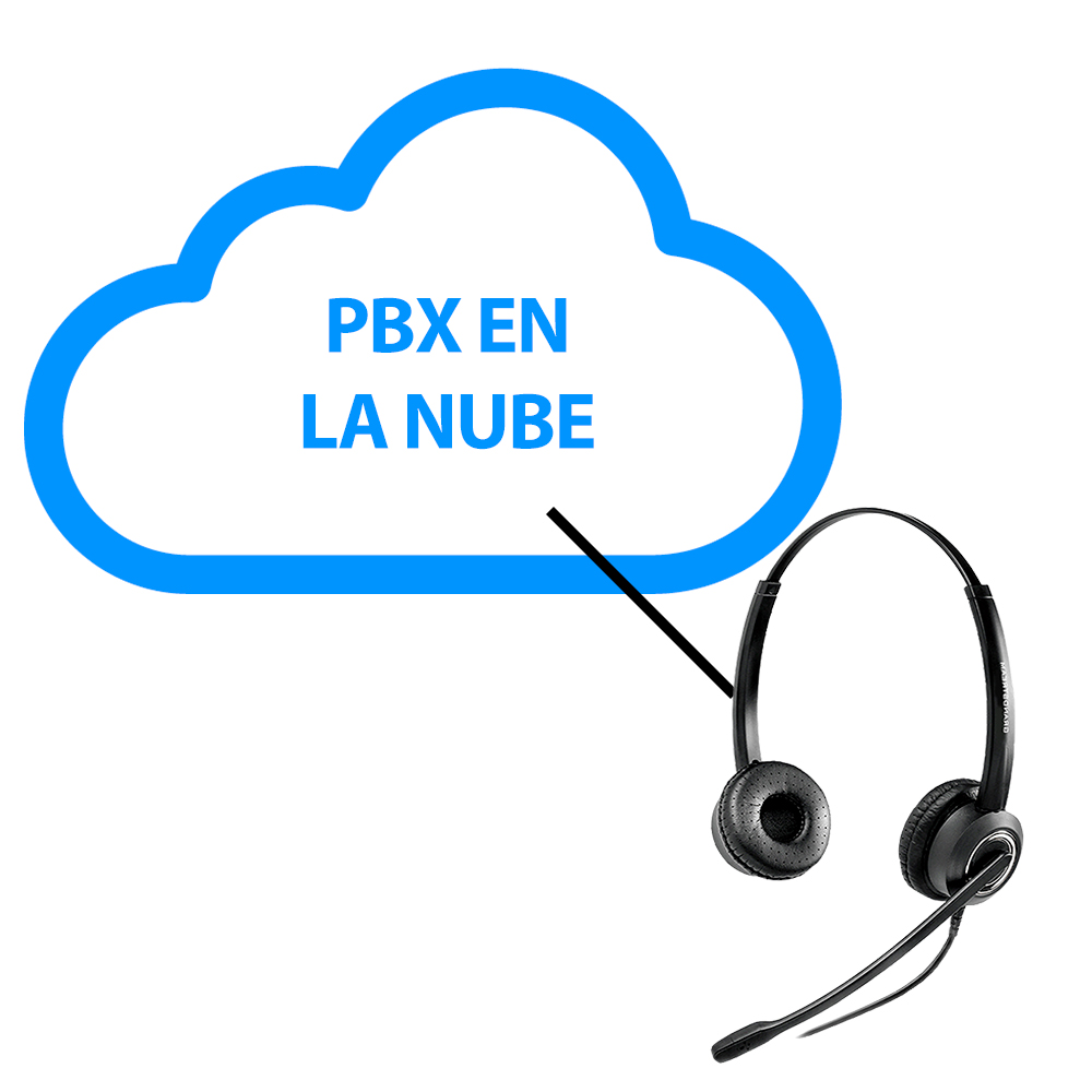 Ext-Headset, Extensión de PBX virtual en la nube con diadema GUV3000