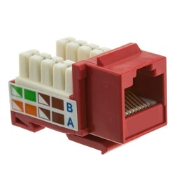 SBE-2302-RD, Jack Categoría 5e color Rojo