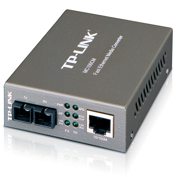 MC100CM, Convertidor de Medios Multi-Modo 10/100Mbps, 2Km