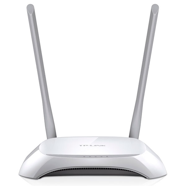 TL-WR840N, Router WISP, WiFi 2.4GHz, 300 Mbps, 2 antenas externas 5 dBi, 4 x LAN 10/100, 1 x WAN 10/100