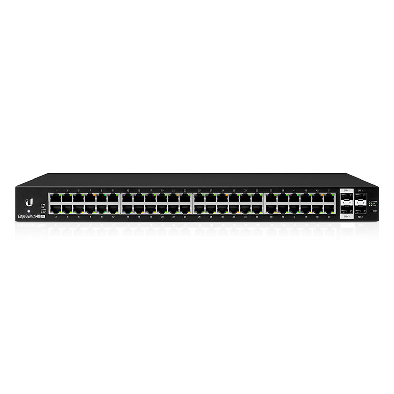 ES-48-LITE,  EdgeSwitch, 48 x GigaEth, 2 SFP y 2 SFP+, Para 19'' 1 UR