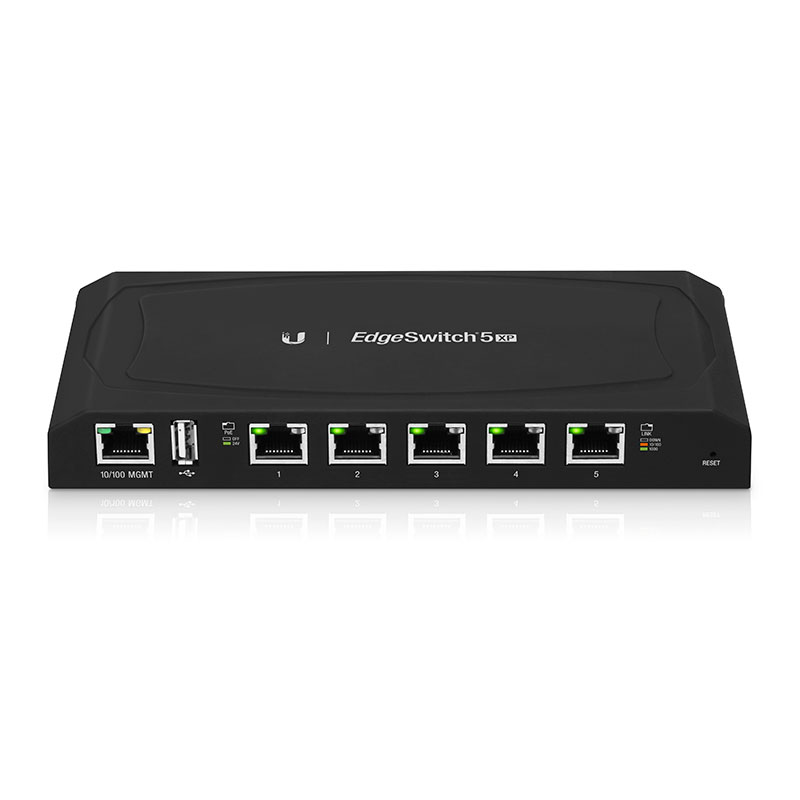 ES-5XP, EdgeSwitch 5XP, 5 x Gigabit PoE de 24 V Pasivo