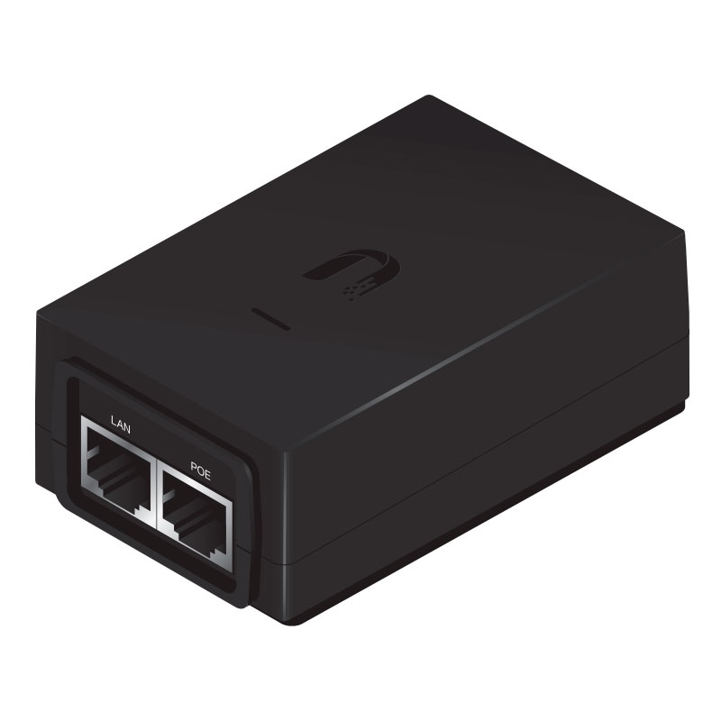 POE-48-24W-G, Adaptador POE Gigabit 48 Volts 24 Watts (0.5A)