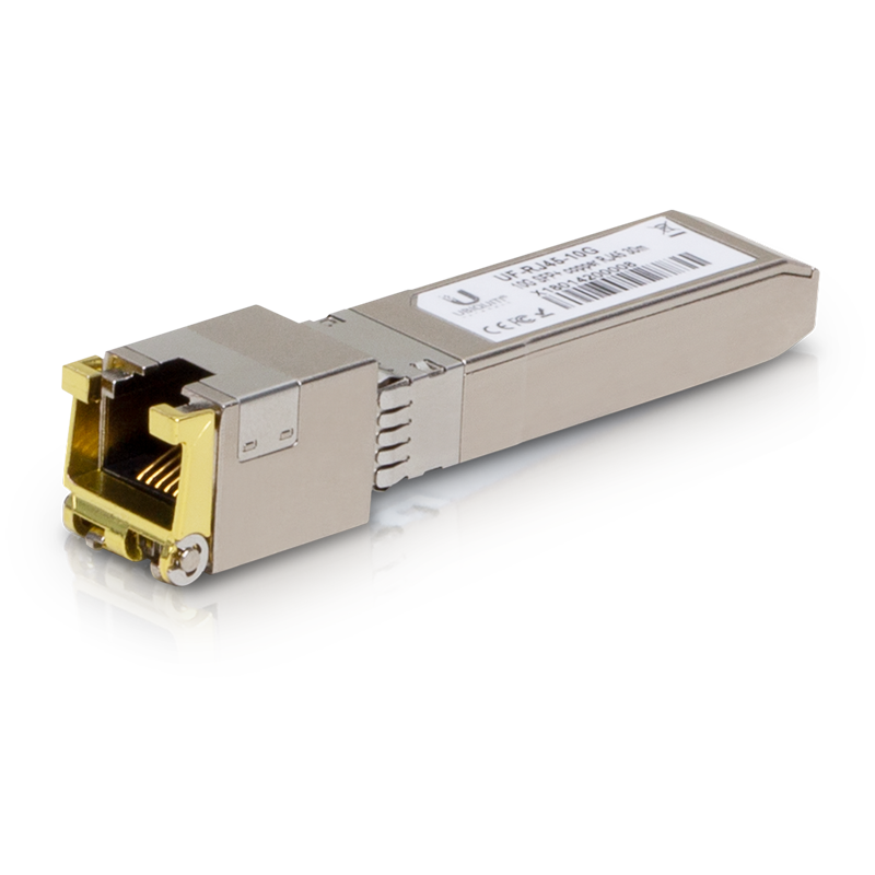 UF-RJ45-10G, UFiber Módulo Ethernet RJ45 a SFP+ 1/10 Gbps