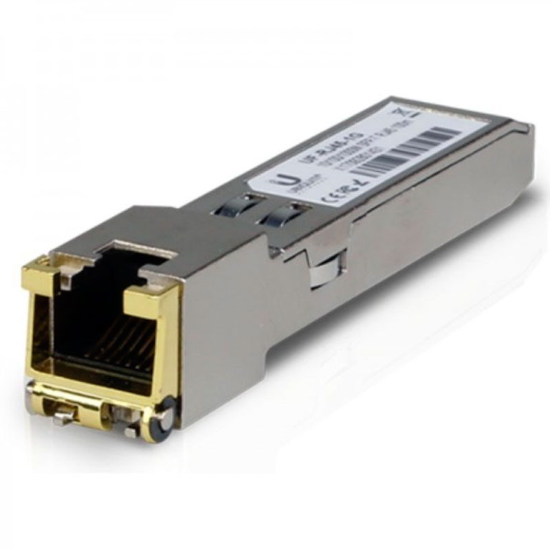 UF-RJ45-1G, Módulo Transceptor  SFP a RJ45 GigaEth, hasta 100 m