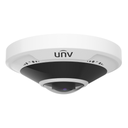 IPC815SB-ADF14K-I0, Cámara IP FISHEYE 360° 5MP, Lente 1.4mm, WDR 120dB, IR 10m, Micrófonos, alarma y audio 1in 1out, NDAA, IK10, IP66, serie  PRIME I, Ultra 265, POE-af ó 12Vcc