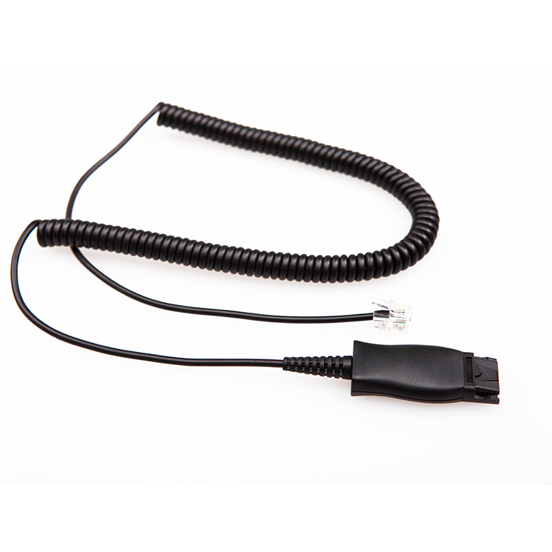 QD-HIS, Cable adaptador QD tipo Poly a HIS para Avaya 16XX/96XX IP