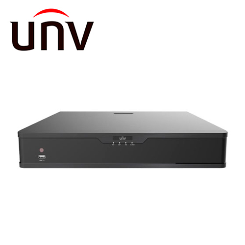 NVR304-32E2-P16, NVR 12MP 32 CH, 16 PoE, Soporta 4 HDD hasta 40TB, I/O Alarma, HDMI 4K/VGA, 320mbps, Ultra265, Analíticas, (Easy)