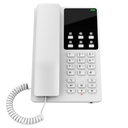 [GHP620W] GHP620W, Teléfono Hotelero IP Blanco, WiFi, 2 cuentas SIP 2 líneas, GDMS, no soporta PoE