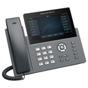 GRP2670, Teléfono IP HD Carrier-Grade, 6 cuentas SIP, 12 líneas, WiFi, Pantalla táctil 7 pulgadas, GigaEth, Bluetooth, PoE
