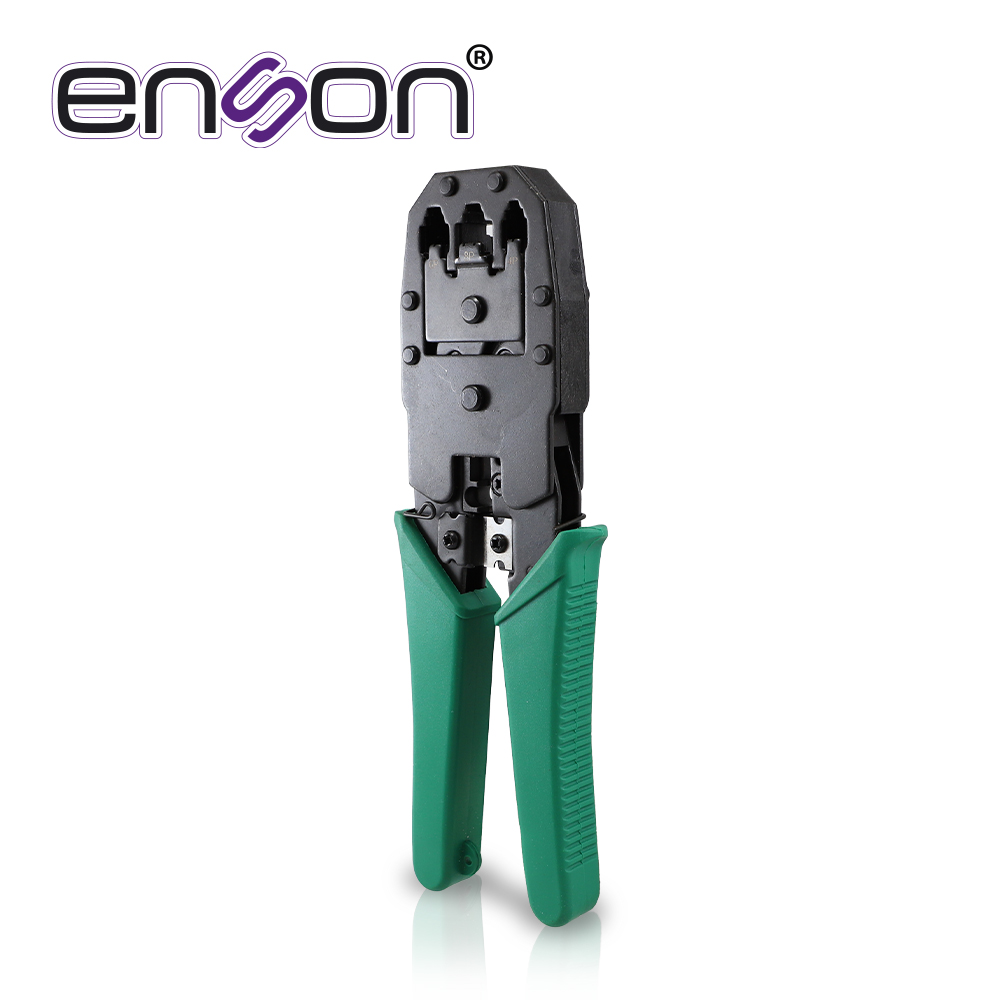 ENS-NT01, PINZAS PONCHADORAS ENSON ENS-NT01 PARA RJ9 (4 PINES) RJ11 (6 PINES) Y RJ45 (8 PINES)