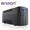 ENS-EA2150, No Break UPS, 1500VA/900W 6 contactos con batería de respaldo, línea interactiva, pantalla LCD, voltaje de entrada y salida 120VAC