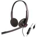 EPIC 302, Diadema UC, control llamada, mute y vol, conexión por USB (Binaural)