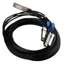 [XQ+BC0003-XS+] XQ+BC0003-XS+, cable de conexión QSFP28 a 4x SFP28. Conecta varios dispositivos de 25 Gigabit a CCR2216/CRS504