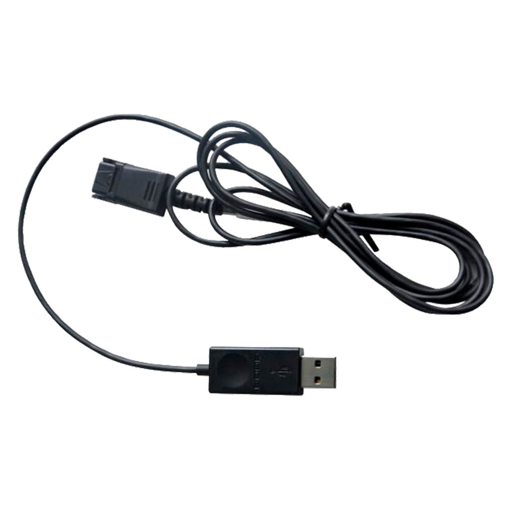 DN1010, Cable de conexión de QD tipo Poly a USB-A, sin controles