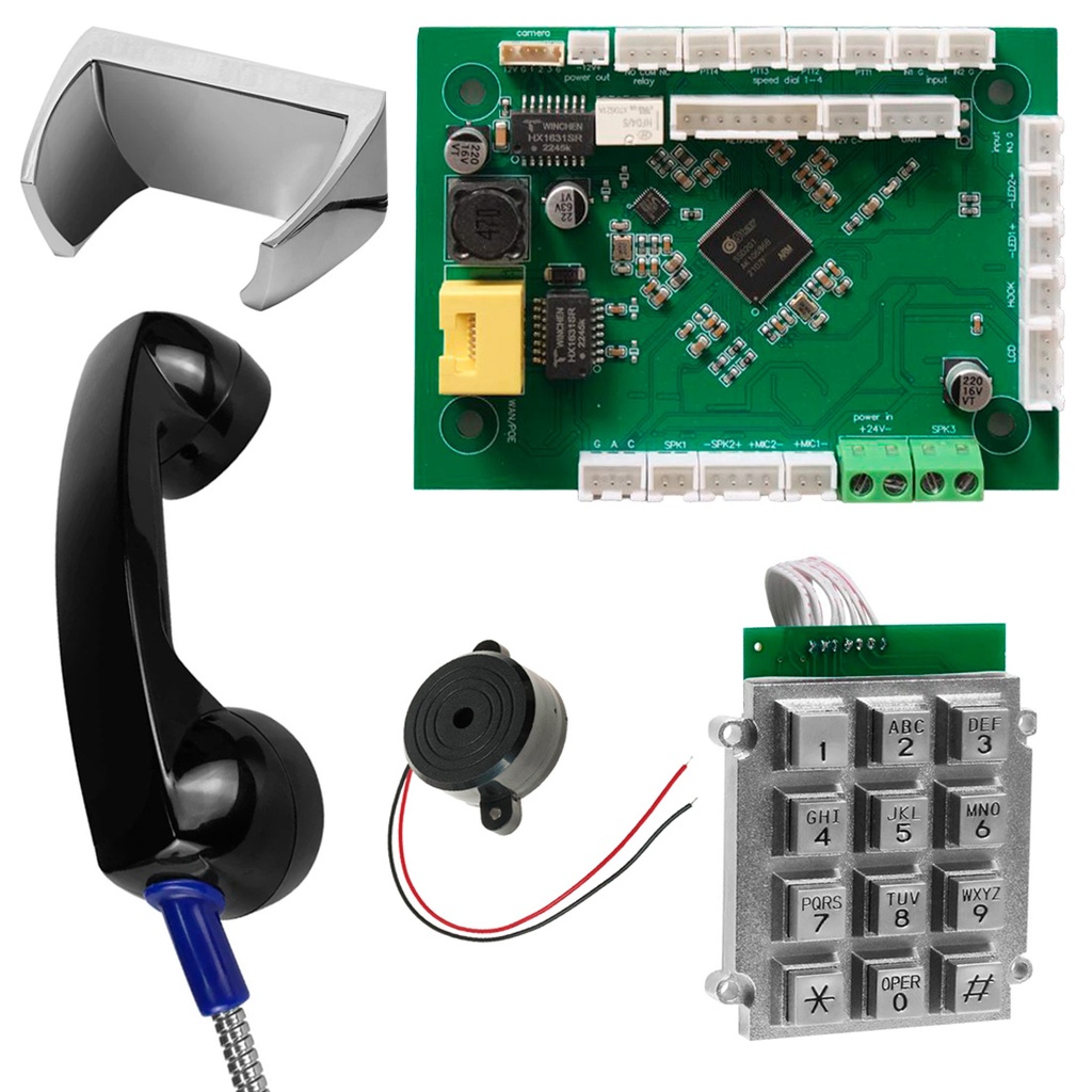CT-SIP-KIT, Kit de accesorios para ensamblar teléfono IP/SIP