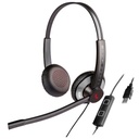 EPIC 512-G, Diadema ambiente extremo y controles, doble mic, USB y gris (Binaural)