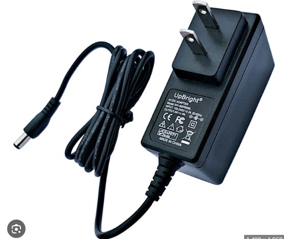 9V-0.6A-PSU, Adaptador de corriente
