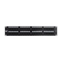 ​042-378/48, Patch panel de 48 puertos 110 cat 6 para colocar en rack o gabinete 19"