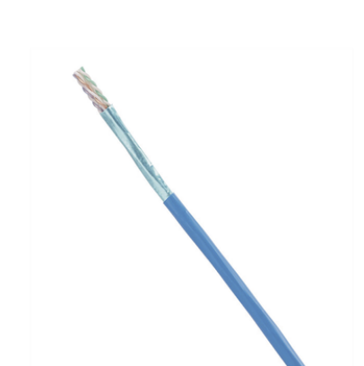 PFR6X04BU-CG, Bobina de Cable Blindado F/UTP de 4 Pares, Cat6A, Soporte de Aplicaciones 10GBase-T, CMR (Riser), Color Azul, 305m