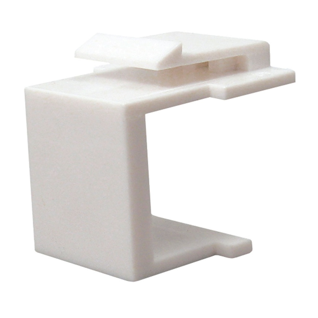 037-327WH, Inserto Keystone color blanco, 100 piezas