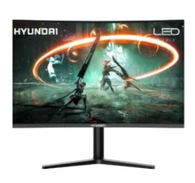 HT32CGMBK03, Monitor curvo HYUNDAI LEDs de 31.5 Pulgadas Gaming,  Full Hd, Hdmi, 165hz, 1ms, Color Negro