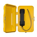 JR101-CB-SIP, Teléfono IP, intemperie IP67, sin teclas, SIP PoE, Aluminio, para pared, 334x204x109mm