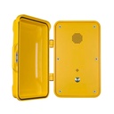 ​JR102-SC-SIP, Teléfono IP, intemperie IP67, manos libres 1 botón, SIP PoE, Aluminio, para pared, 334x204x109mm​