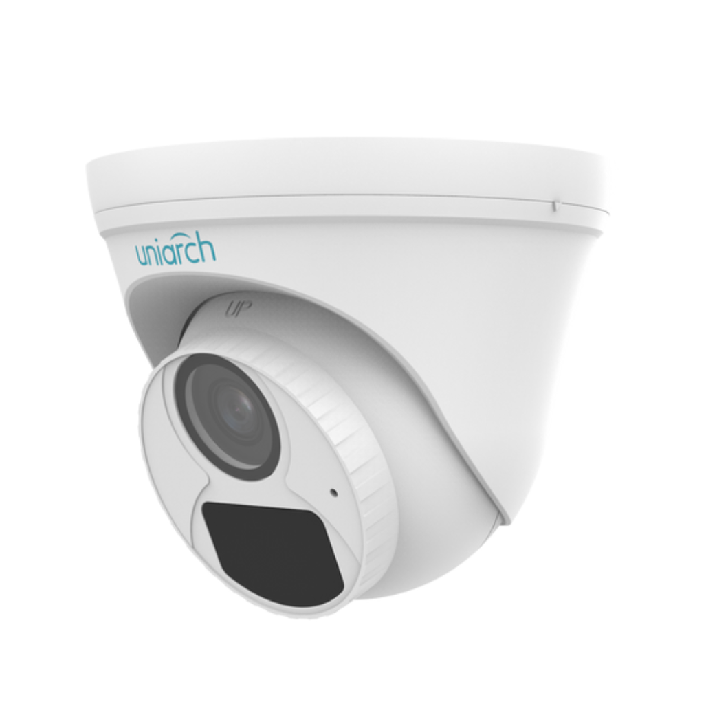 IPC-T122-APF28K, Cámara IP Eyeball 2MP, Lente 2.8mm, IR 30m, Micro SD, Ultra 265, Micrófono, PoE-af ó 12Vcc, Exteriores IP67