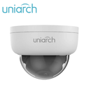 IPC-D124-PF28K, Cámara IP domo, UNIARCH, 4 MP, Ultra 265, lente de 2.8 MM, IP 67, DWDR, ranura para Micro SD, digital, IR 30M, IK10, PoE AF, 12 VDC