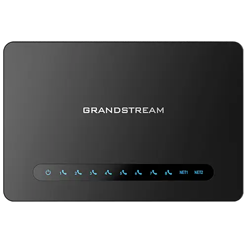 HT818v2, ATA VOIP con 8 puertos FXS y ruteador integrado